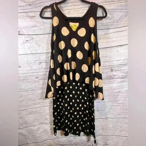 Maeve Anthropologie Polka Dot Davina Dress